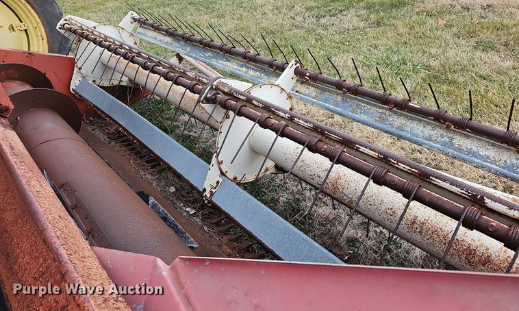 image for item NE9343 1982 Hesston 6450  swather / windrower