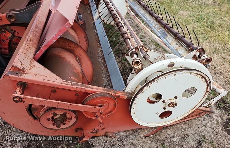 image for item NE9343 1982 Hesston 6450  swather / windrower