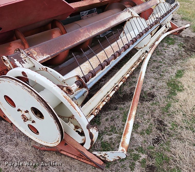 image for item NE9343 1982 Hesston 6450  swather / windrower