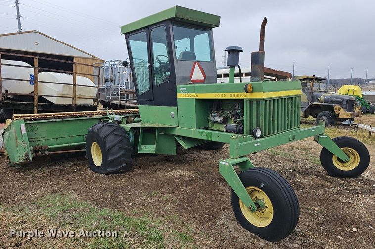 image for item NE9344 1981 John Deere 2280  swather / windrower