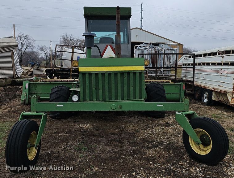 image for item NE9344 1981 John Deere 2280  swather / windrower