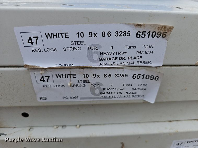 image for item NE9348 (28) garage door panels