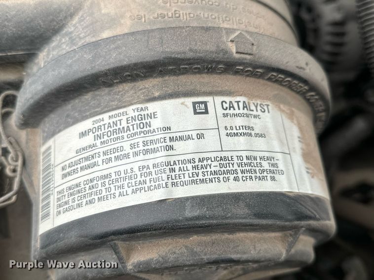 image for item NI9656 2004 Chevrolet Express 3500 van