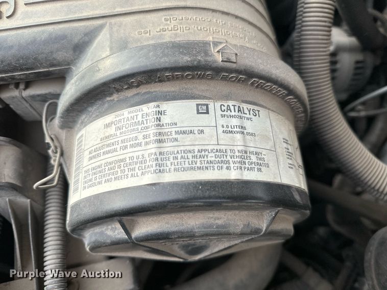 image for item NI9657 2004 Chevrolet Express 3500 van