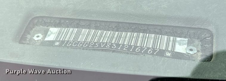 image for item NI9660 2003 Chevrolet  Express 2500 van