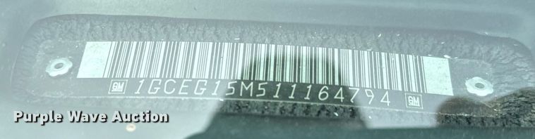 image for item NI9662 2001 Chevrolet Express 1500 van