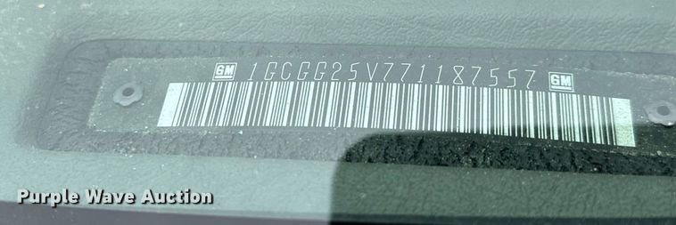 image for item NI9666 2007 Chevrolet  Express 2500 van