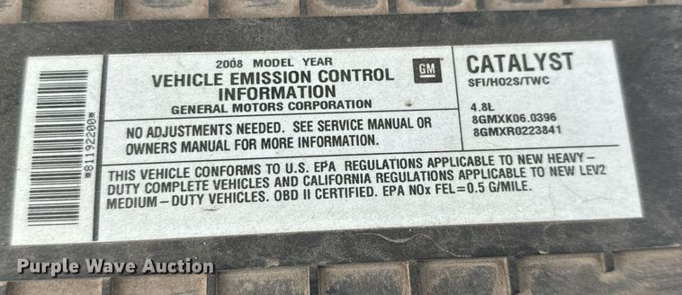 image for item NI9669 2008 Chevrolet Express 2500 van