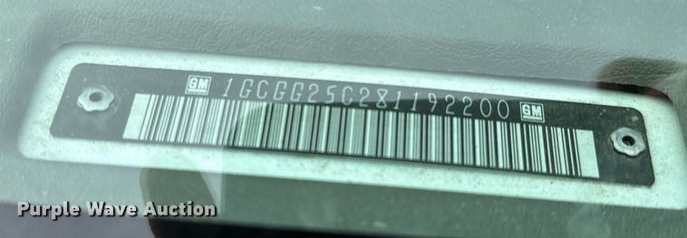 image for item NI9669 2008 Chevrolet Express 2500 van