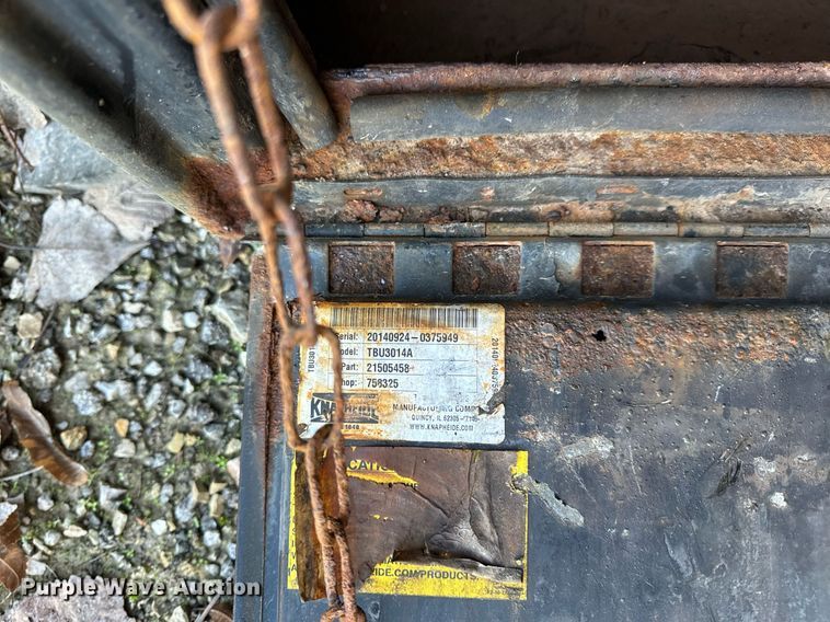 image for item NM9191 2015 Knapheide  flatbed