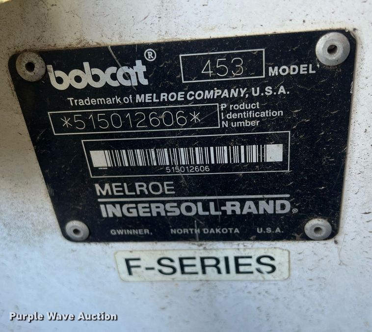 image for item OA9066 1999 Bobcat 453 skid steer loader