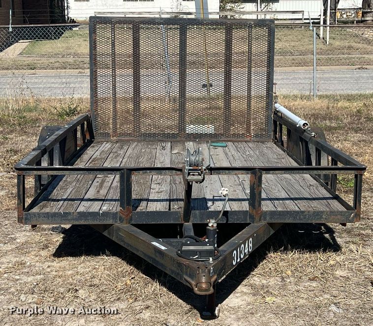 image for item OA9082 2011 Jim's Manufacturing  utility trailer