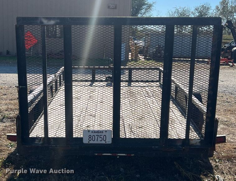 image for item OA9082 2011 Jim's Manufacturing  utility trailer