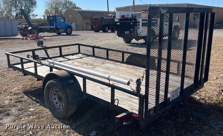 image for item OA9082 2011 Jim's Manufacturing  utility trailer