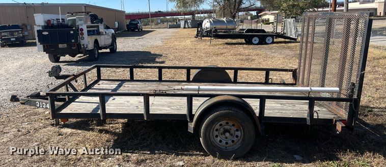 image for item OA9082 2011 Jim's Manufacturing  utility trailer