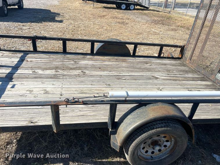 image for item OA9082 2011 Jim's Manufacturing  utility trailer