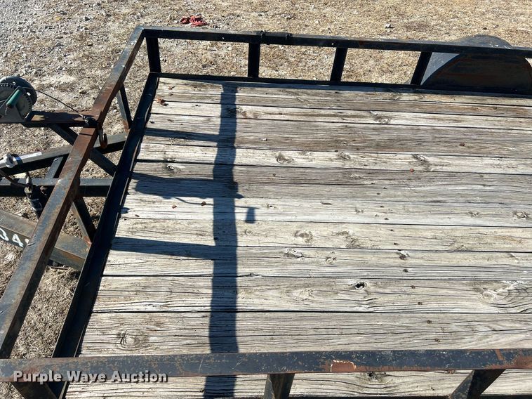 image for item OA9082 2011 Jim's Manufacturing  utility trailer