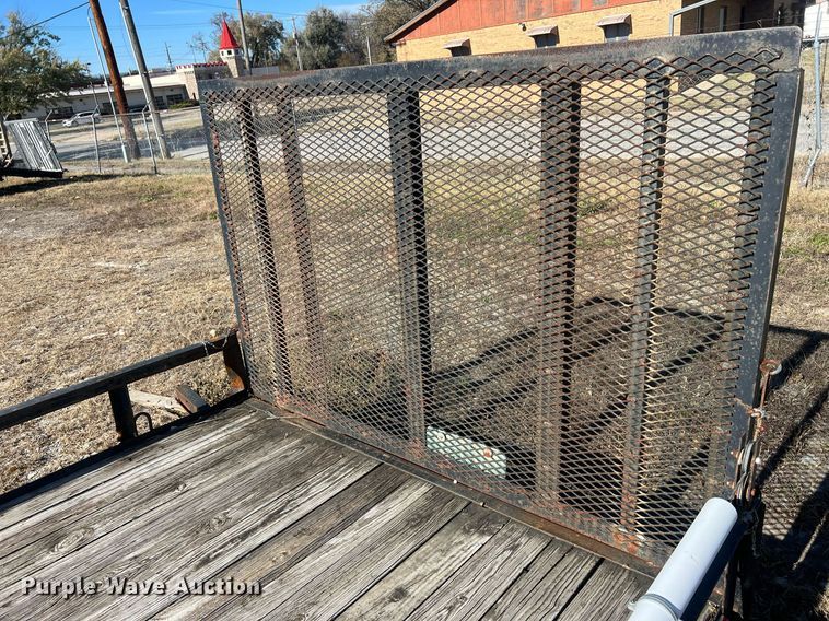 image for item OA9082 2011 Jim's Manufacturing  utility trailer