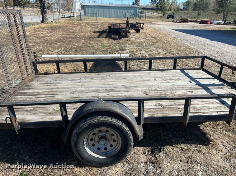 image for item OA9082 2011 Jim's Manufacturing  utility trailer