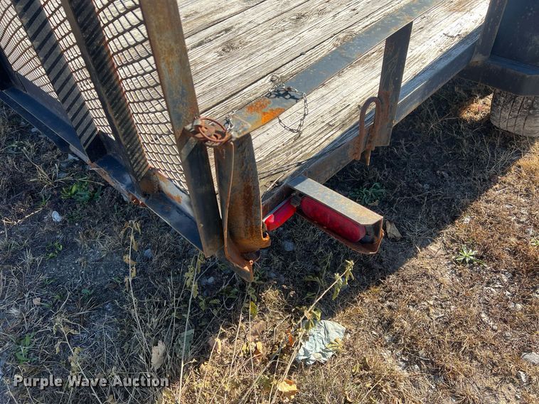 image for item OA9082 2011 Jim's Manufacturing  utility trailer