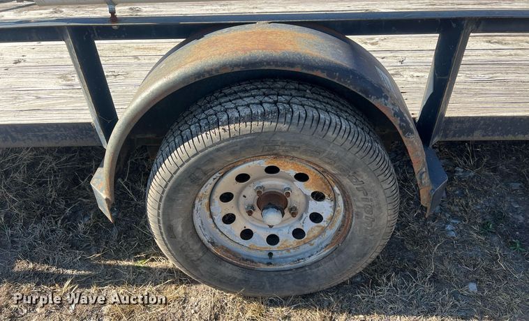 image for item OA9082 2011 Jim's Manufacturing  utility trailer