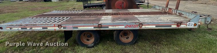 image for item OA9087 1996 Interstate 24TDT  tilt deck equipment trailer