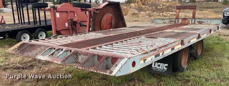 image for item OA9087 1996 Interstate 24TDT  tilt deck equipment trailer