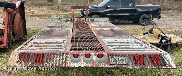 image for item OA9087 1996 Interstate 24TDT  tilt deck equipment trailer