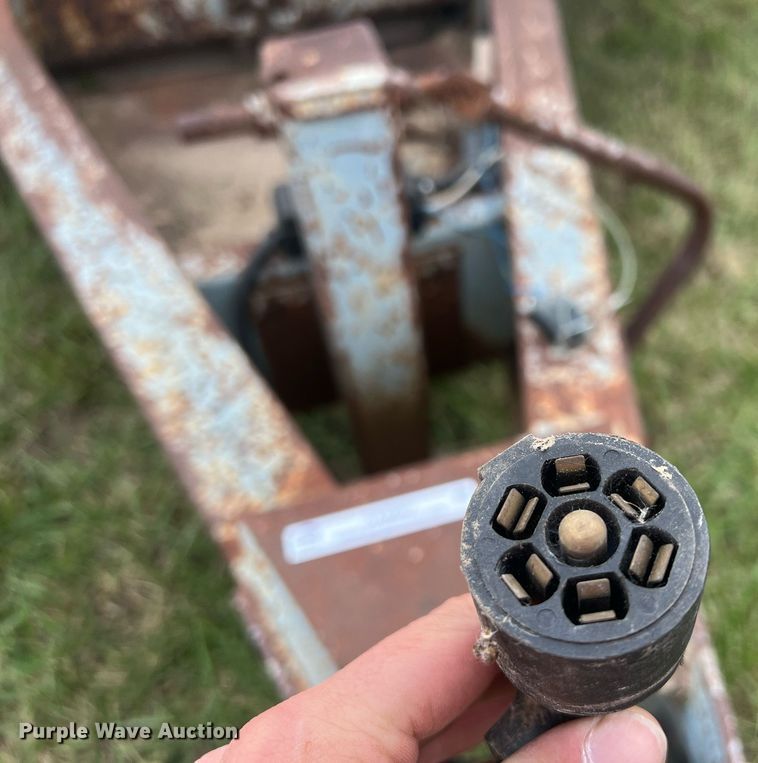 image for item OA9087 1996 Interstate 24TDT  tilt deck equipment trailer