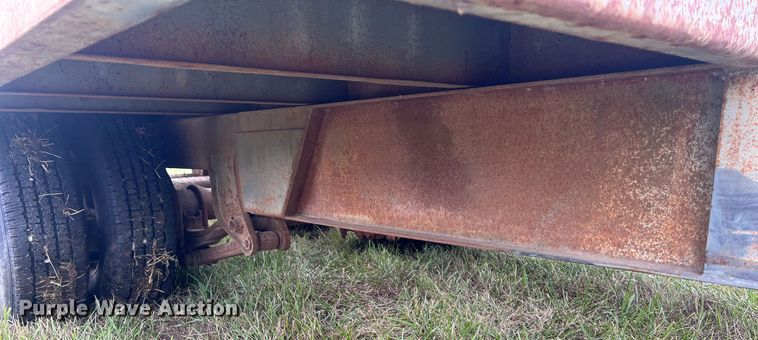 image for item OA9087 1996 Interstate 24TDT  tilt deck equipment trailer