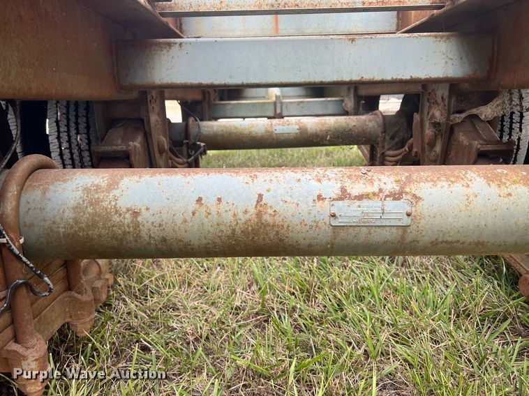 image for item OA9087 1996 Interstate 24TDT  tilt deck equipment trailer