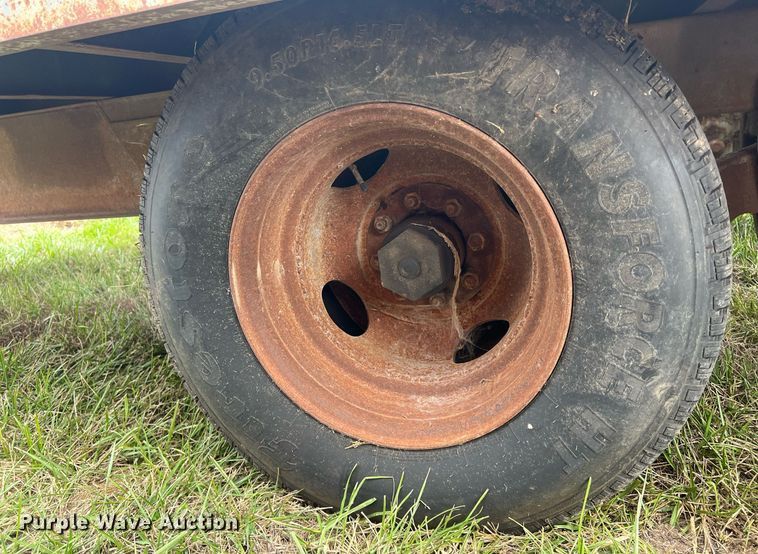 image for item OA9087 1996 Interstate 24TDT  tilt deck equipment trailer