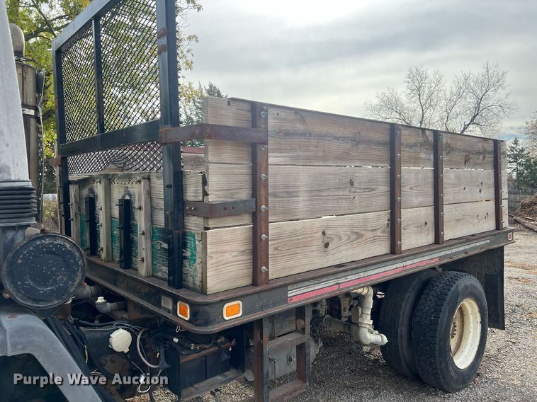 image for item OA9112 1992 Ford Cargo 7000  dump flatbed truck