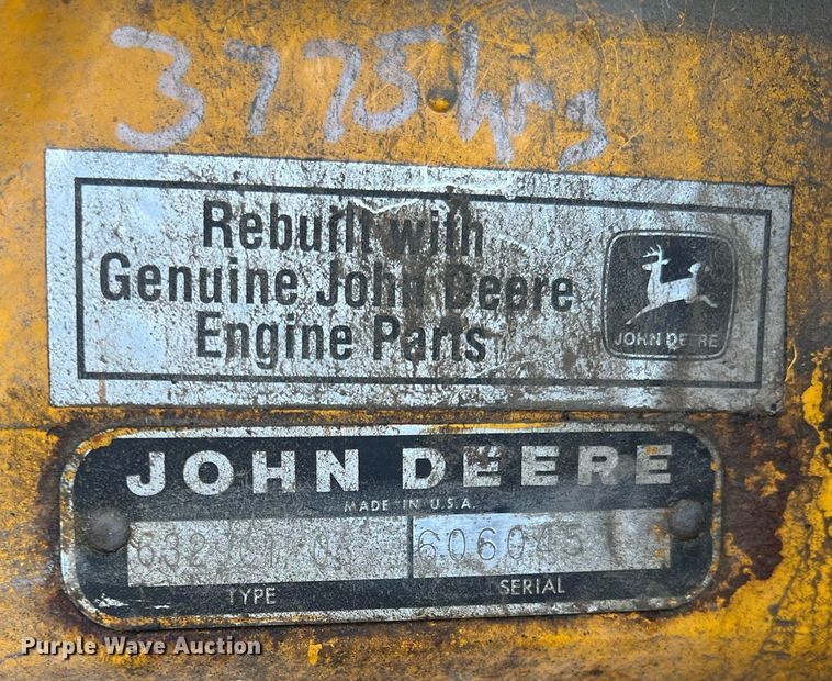 image for item OA9113 John Deere 570A  motor grader