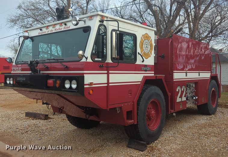 image for item OD9135 1986 Oshkosh T-series  pumper fire truck