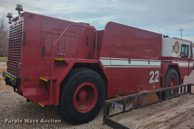 image for item OD9135 1986 Oshkosh T-series  pumper fire truck