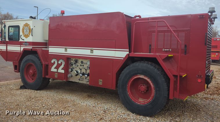 image for item OD9135 1986 Oshkosh T-series  pumper fire truck