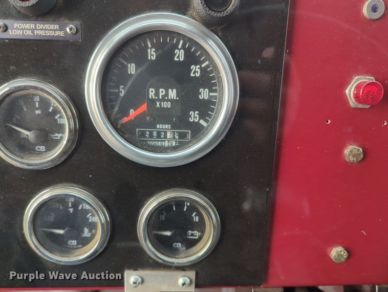 image for item OD9135 1986 Oshkosh T-series  pumper fire truck