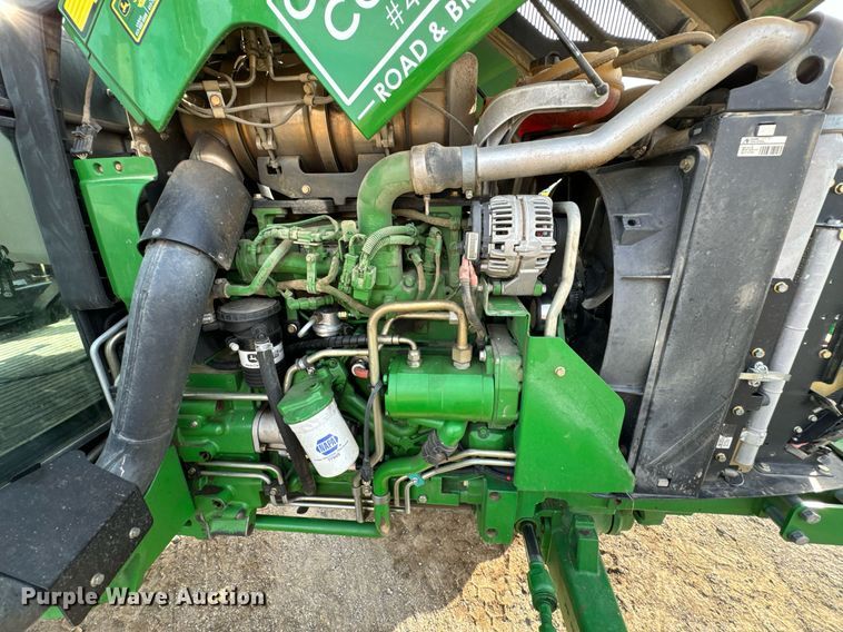 image for item OD9834 2014 John Deere 5100E  MFWD tractor