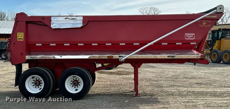 image for item OD9836 2018 Coras  end dump trailer