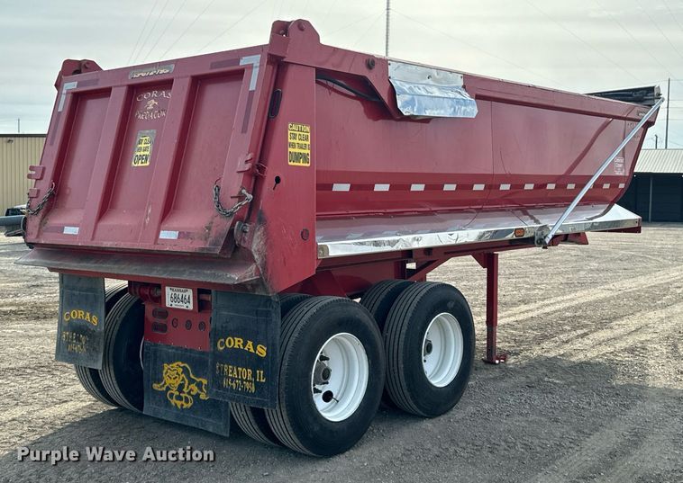image for item OD9836 2018 Coras  end dump trailer