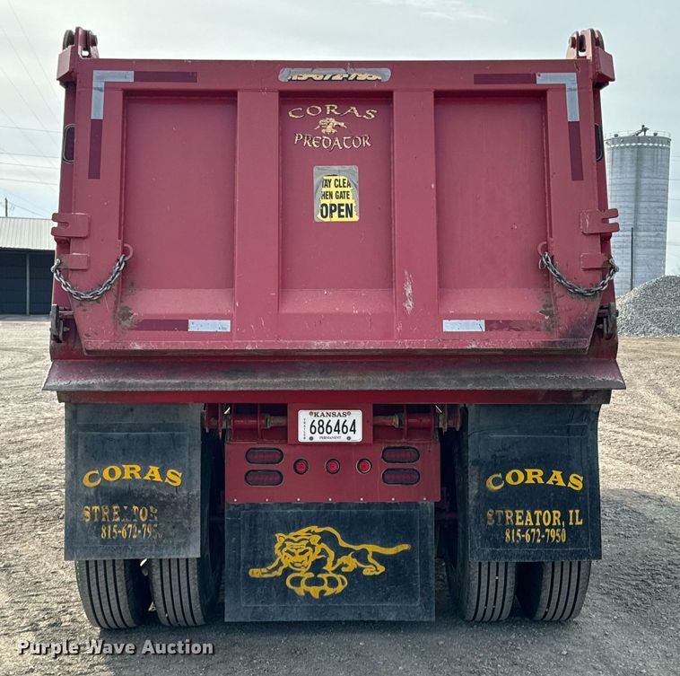 image for item OD9836 2018 Coras  end dump trailer
