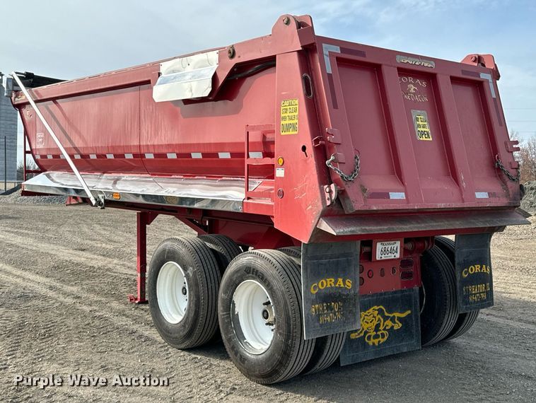 image for item OD9836 2018 Coras  end dump trailer