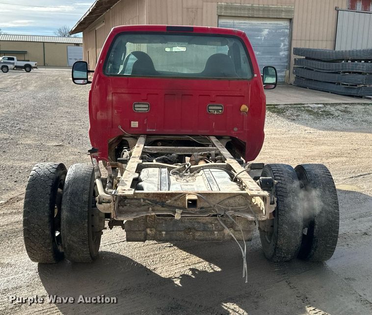 image for item OD9857 2007 Ford F550 Super Duty XL  truck cab and chassis