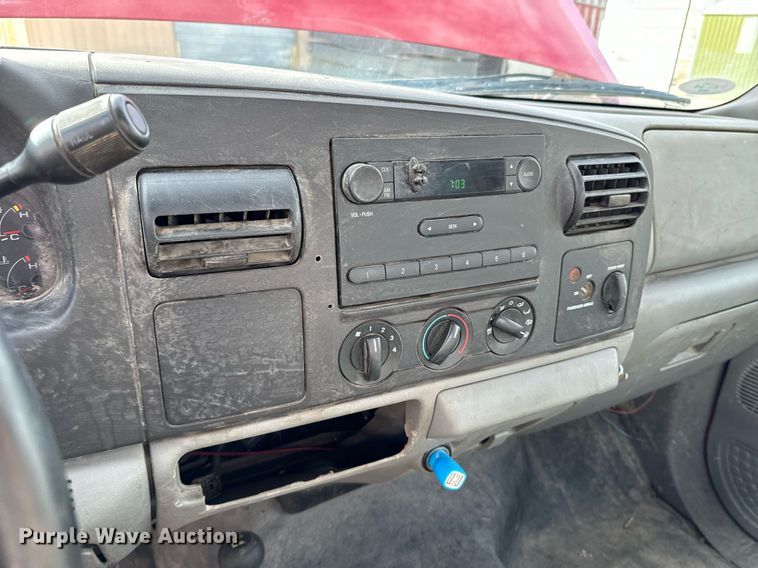 image for item OD9857 2007 Ford F550 Super Duty XL  truck cab and chassis