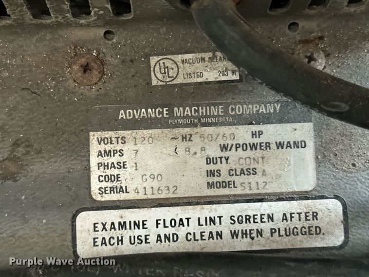 image for item OD9877 Floor cleaners and vacuums