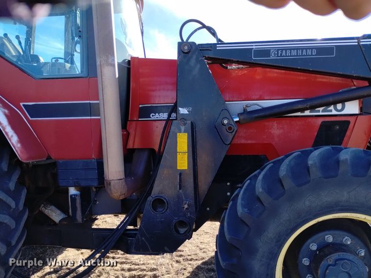 image for item DK8957 1995 Case IH 7220  MFWD tractor