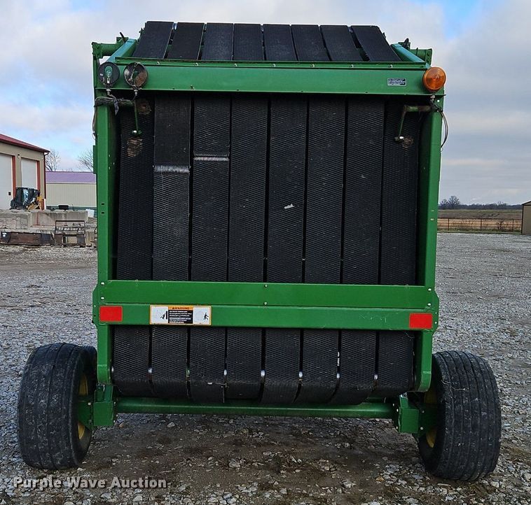 image for item DN7178 1995 John Deere 535  round baler