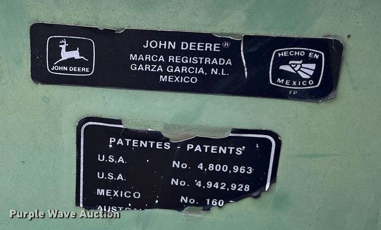 image for item EI0567 John Deere 965  five bottom plow