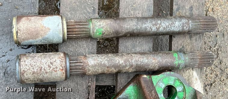 image for item EK9899 (4) John Deere 480/80R42 tires and wheels